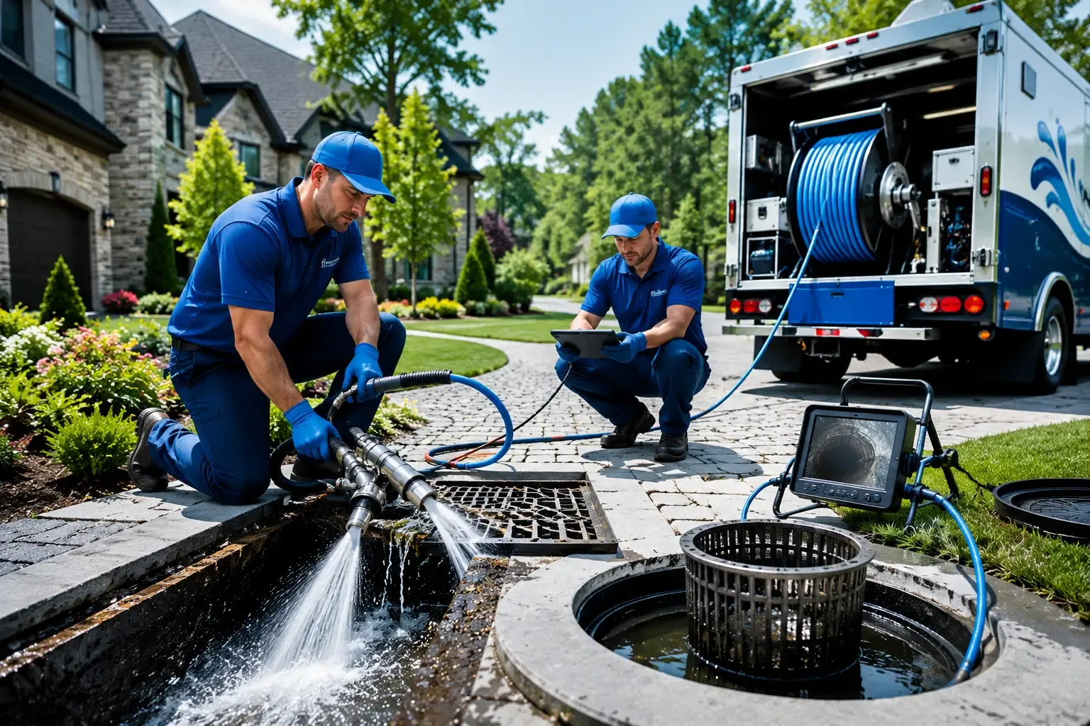 Local outdoor drain cleaning professionals in Gates, TN